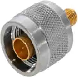 Produktfoto 1 von Huber+Suhner HF Adapter, 50 Ω, Gerade, 18GHz Stecker Buchse, Koaxial Nennspannung