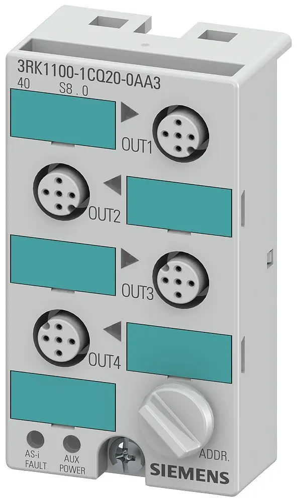 Produktfoto 1 von Siemens AS-I K45 Digitales E/A-Modul K45 für Feldarbeit AS-Interface