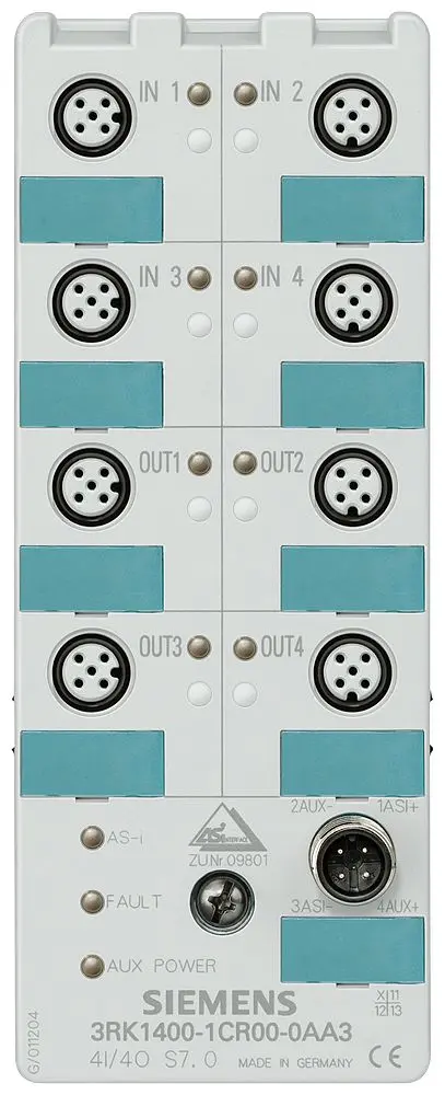 Produktfoto 1 von Siemens AS-I K60 Digitales E/A-Modul K60 für Feldarbeit AS-Interface