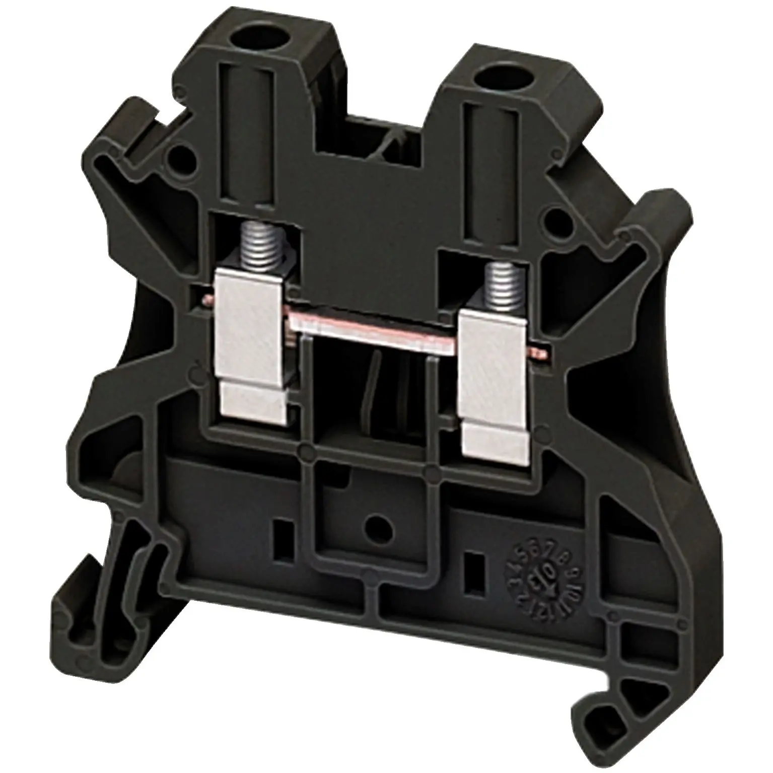 Produktfoto 1 von Schneider Electric Linergy TR Anschlussklemmenblock DIN-Schiene 1 Schwarz, 4 mm², 1000 V Schraubbefestigung ATEX
