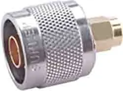 Produktfoto 1 von Huber+Suhner HF Adapter, 50 Ω, Gerade, 18GHz Stecker Stecker, Koaxial Nennspannung