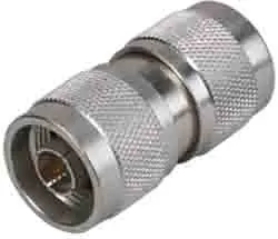 Produktfoto 1 von Huber+Suhner HF Adapter, 75 Ω, Gerade, 1.5GHz Stecker Stecker, Koaxial Nennspannung