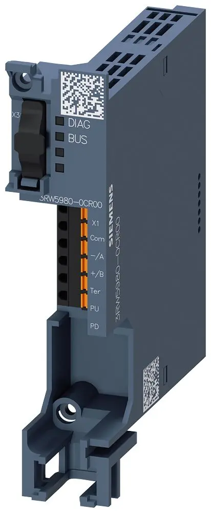 Produktfoto 1 von Siemens 3RW5 Kommunikationsmodul Kommunikationsmodul für Modbus RTU