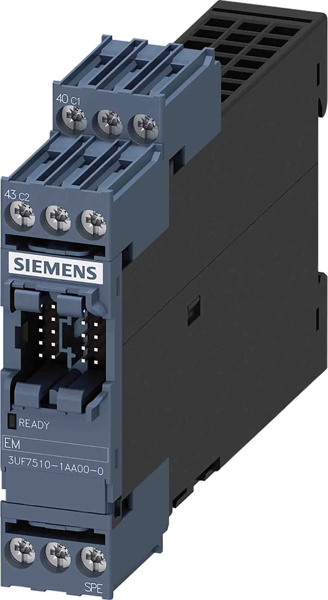 Produktfoto 1 von Siemens SIRIUS Motorschutzeinheit Basis-Einheit , 1 Eingang Eingänge 0-Ausg. SIMOCODE mit  mit Stromwandler