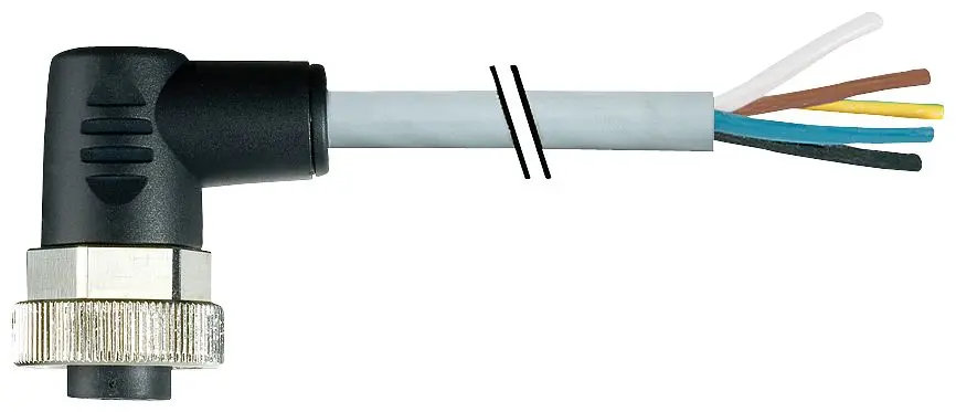 Produktfoto 1 von Siemens 3RK1902 Anschluss Abgewinkelte Stromleitung für M200D