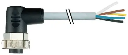 Produktfoto 1 von Siemens 3RK1902 Anschluss Abgewinkelte Stromleitung für M200D