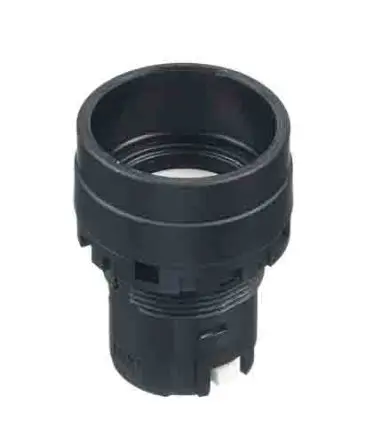 Idec HW Drucktastenkopf Ø 22 mm, Schwarz wartungsfrei Rund Rund Kunststoff, IP67