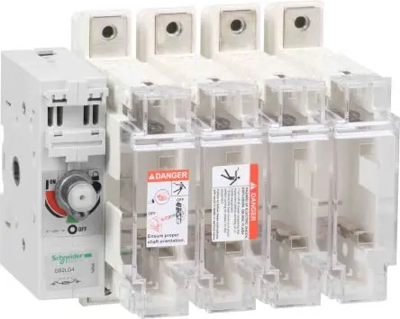 Produktfoto 1 von Schneider Electric GS2L Sicherungsschalter-Trennschalter / 4-polig 1600A Umschlossen, 0 Sicherungsgröße