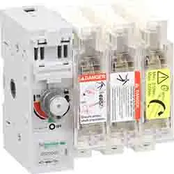Produktfoto 1 von Schneider Electric TeSyS GS Sicherungsschalter-Trennschalter / 3-polig 400 A 315A Umschlossen, 2 Sicherungsgröße