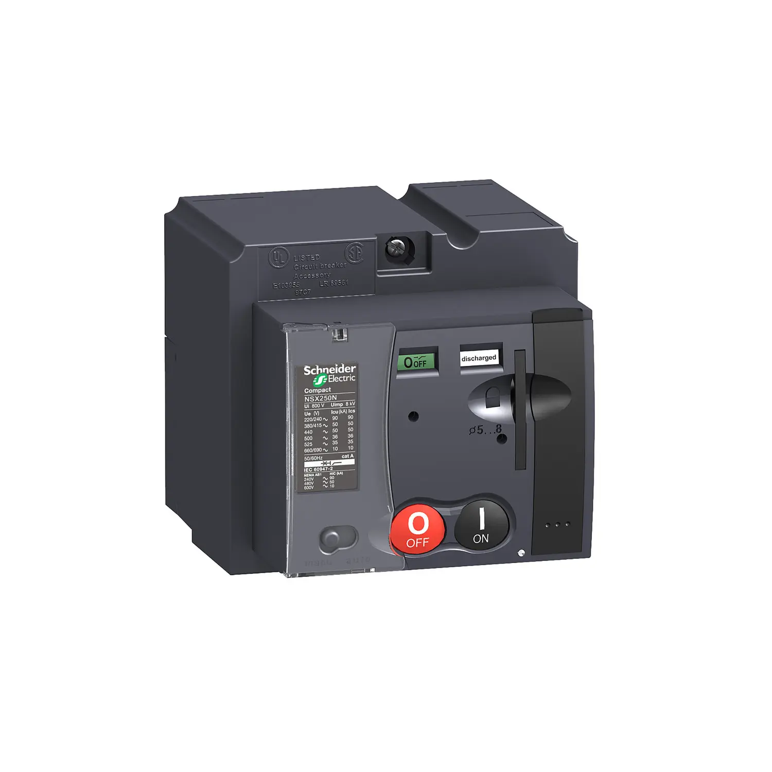 Produktfoto 1 von Schneider Electric NSX Motormechanismus für Kompakt NSX250