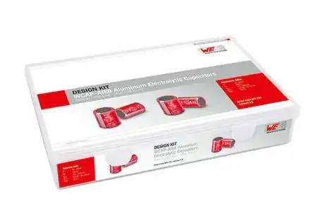 Wurth Elektronik Aluminium Aluminiumfolie, Oberfläche Kondensator-Kit, 15-teilig