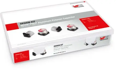 Produktfoto 1 von Wurth Elektronik Aluminium, Oberfläche Kondensator-Kit, 29-teilig