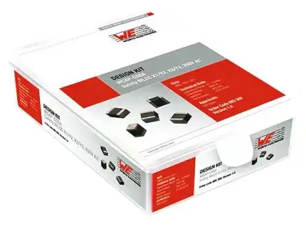 Produktfoto 1 von Wurth Elektronik Keramik, Oberfläche Kondensator-Kit, 30-teilig
