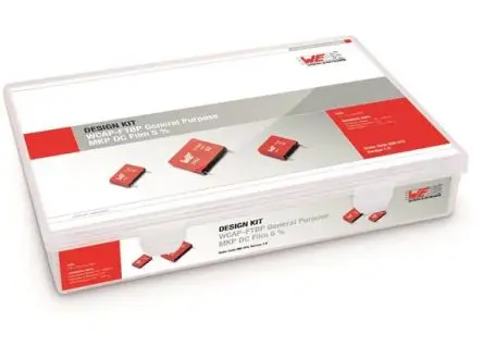 Produktfoto 1 von Wurth Elektronik Polypropylen PP, Durchsteckmontage Kondensator-Kit, 15-teilig