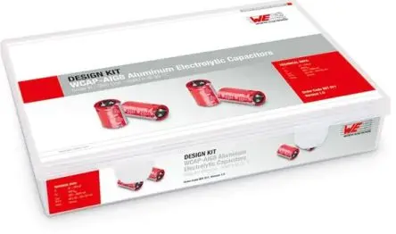 Produktfoto 1 von Wurth Elektronik Aluminium Aluminiumfolie, Oberfläche Kondensator-Kit, 15-teilig