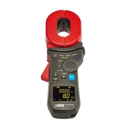 Produktfoto 1 von Chauvin Arnoux OLED Erdungsklemme, bis 1.5 kΩ CAT IV, CAT III 150V