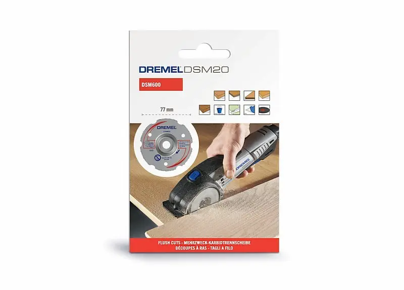 Produktfoto 1 von Dremel DSM600 Siliziumkarbid Ø 77 mm / Stärke 1 mm Grob