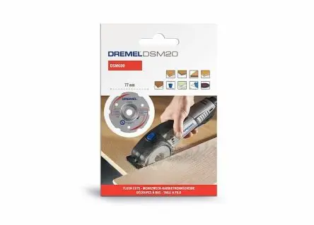 Produktfoto 1 von Dremel DSM600 Siliziumkarbid Ø 77 mm / Stärke 1 mm Grob