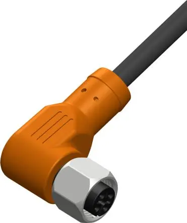 Produktfoto 1 von RS PRO CBF12, 4-polig Sensor-Betätigungselementkabel, Rechtwinklig Buchse / Nicht abgeschlossen, Länge 5 m