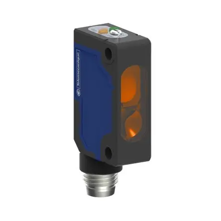 Produktfoto 1 von Telemecanique Sensors XUM Miniatur Optischer Sensor, Diffus, NPN Ausgang, 8-poliger M4-Steckverbinder