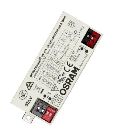 Produktfoto 1 von Osram LED-Treiber, 14.7 W 220V, 240 V LED-Treiber 350mA, Ausgang 42V Nicht dimmbar