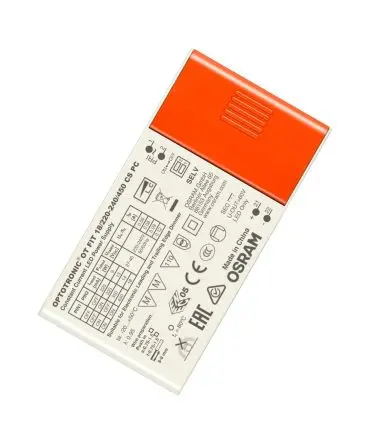 Produktfoto 1 von Osram LED-Treiber, 18 W 220V, 240 V LED-Treiber 450mA, Ausgang 40V Ja, Phasenschnitt