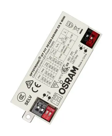 Produktfoto 1 von Osram LED-Treiber, 38 W 220V, 240 V LED-Treiber 900mA, Ausgang 42V Nicht dimmbar
