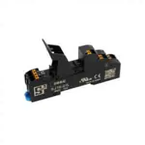 Produktfoto 1 von Idec Relaissockel zur Verwendung mit RJ und RF2S. SJ, 5 -Kontakt, DIN-Hutschiene, 300V ac