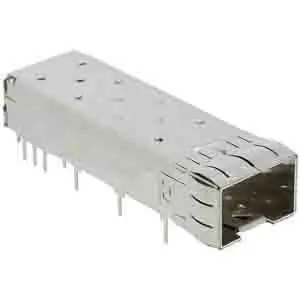 Produktfoto 1 von Molex 1 x 1 74754 QSFP-Raster Käfigschale für SFP-Steckverbinder