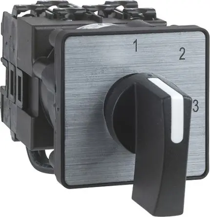 Produktfoto 1 von Schneider Electric K2 Nockenschalter 16 A, 3-Stufen Knopf Schraube, 45 °-Wurfwinkel