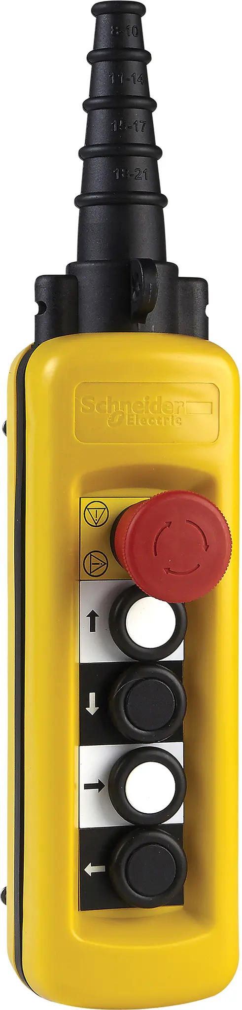 Produktfoto 1 von Schneider Electric Pendel-Steuereinheit, 1 Schließer Gelb Polypropylen Schraubanschlussklemme -25 °C / 70 °C