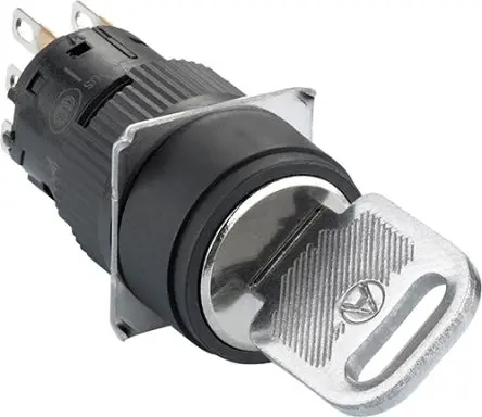 Produktfoto 1 von Schneider Electric Harmony Wahlschalter 2-Stufen IP65, SPST