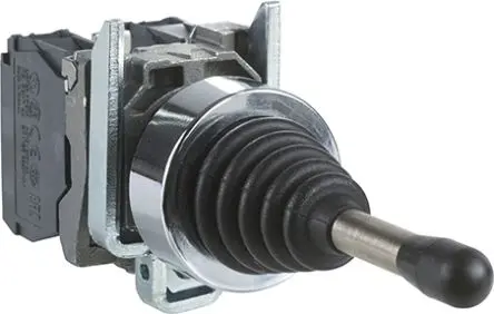 Produktfoto 1 von Schneider Electric Harmony Joystick, 1-Achsen Federrückstellung, 1-poliger Schließer, 600 V ac / 100mA, IP66
