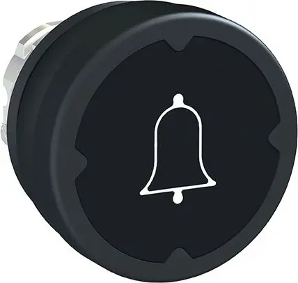 Produktfoto 1 von Schneider Electric Harmony Druckschalter Ø 22 mm, Schwarz Tastend Rund Rund Metall