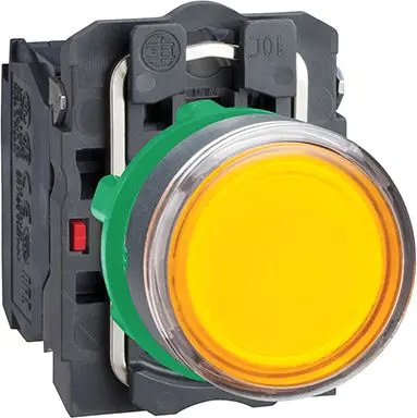 Produktfoto 1 von Schneider Electric Harmony Druckschalter Orange Beleuchtet Federrückstellung Ø 22.5 mm, 1-poliger Umschalter 120 V ac,