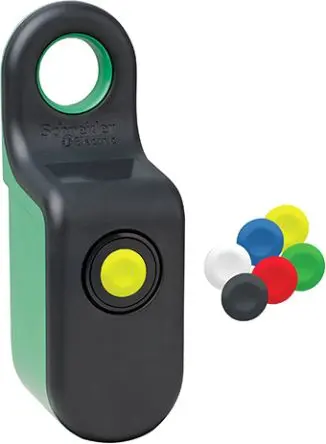 Produktfoto 1 von Schneider Electric Federrückstellung Harmony Drucktaste-Steuerstation Kunststoff, IP65, 1 Kunststoff Schwarz Ø 22 mm