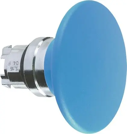 Produktfoto 1 von Schneider Electric Harmony Druckschalter Ø 22 mm, Blau Tastend Rund Rund Metall, IP66