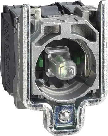 Schneider Electric XB4 Lichtblock Anzeigenblock Universal-LED Weiß beleuchtet 1 Wechsler 230 → 240V