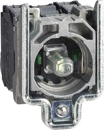 Produktfoto 1 von Schneider Electric Harmony Lichtblock Anzeigenblock LED Weiß beleuchtet 1 Wechsler 230V, 240 V Schraube