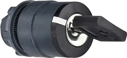 Produktfoto 1 von Schneider Electric XB5 Schlüsselschalterkopf 22 mm 2 Positionen 458A Rastend IP65