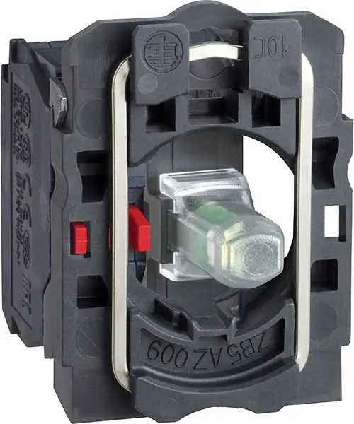 Schneider Electric XB5 Lichtblock Anzeigenblock Universal-LED Weiß beleuchtet 1 Öffner 240V Schraubanschluss
