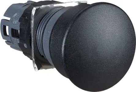 Produktfoto 1 von Schneider Electric Harmony Druckschalter Ø 16 mm, Schwarz Tastend Rund Rund Kunststoff, IP66