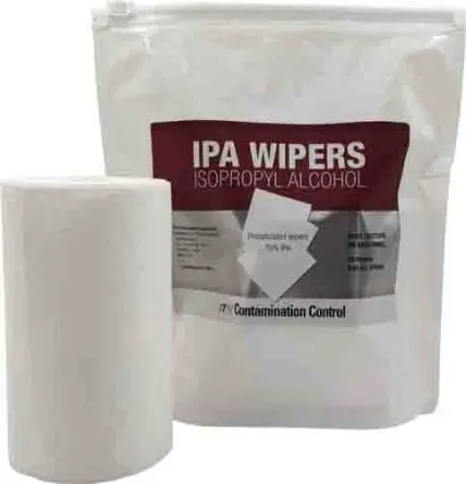 Produktfoto 1 von Chemtronics ITW CC Feucht Isopropanol, Weiß Tube, 280 x 280 mm, 50 pro Paket Tücher pro Packung