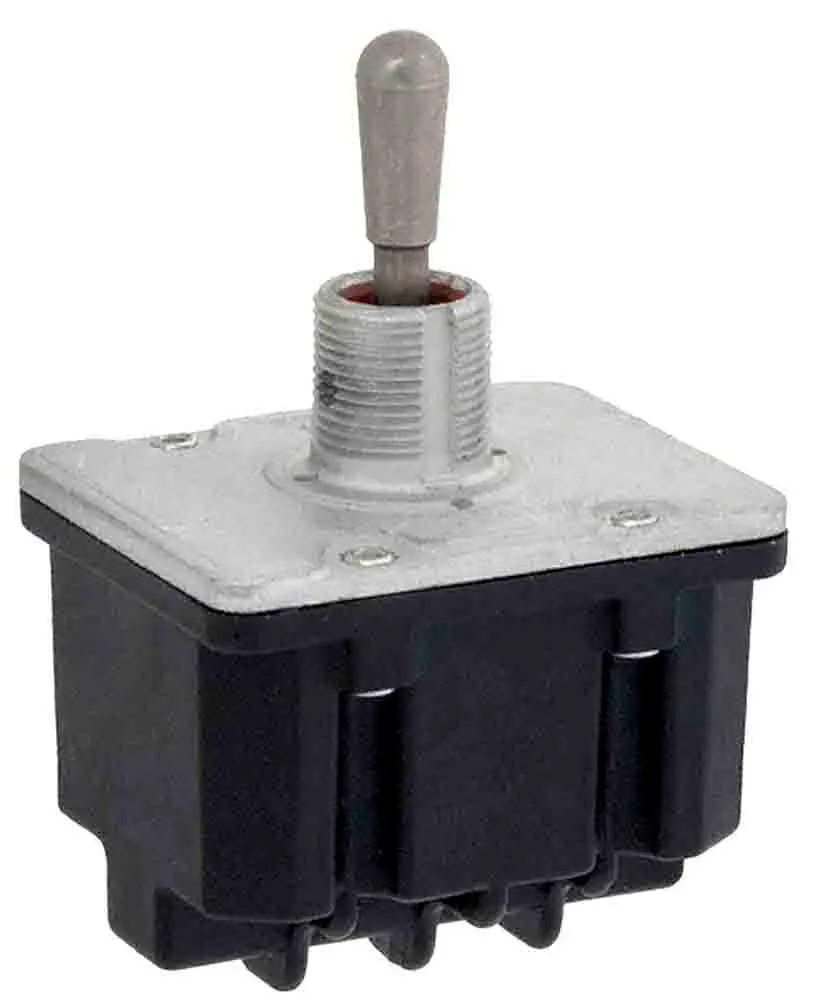 Produktfoto 1 von Honeywell Kippschalter Nein 4-poliger Wechsler Ein-Aus 28 V 20 A, Draht