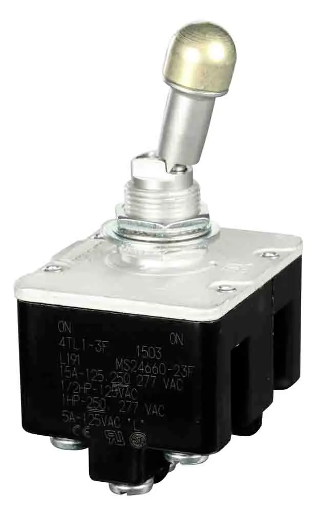 Produktfoto 1 von Honeywell Kippschalter Nein 4-poliger Schließer Ein-Ein 28 V 20 A, Schraube