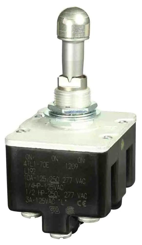 Produktfoto 1 von Honeywell Kippschalter Nein 4-poliger Schließer Ein-Ein-Ein 28 V 20 A, Schraube