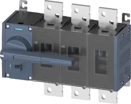Produktfoto 1 von Siemens SENTRON Trennschalter / 3-polig 1000 A 1000A Umschlossen, Size 5 Sicherungsgröße