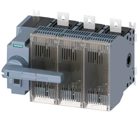 Produktfoto 1 von Siemens SENTRON Trennschalter / 3-polig 400A Umschlossen, Size 4 Sicherungsgröße