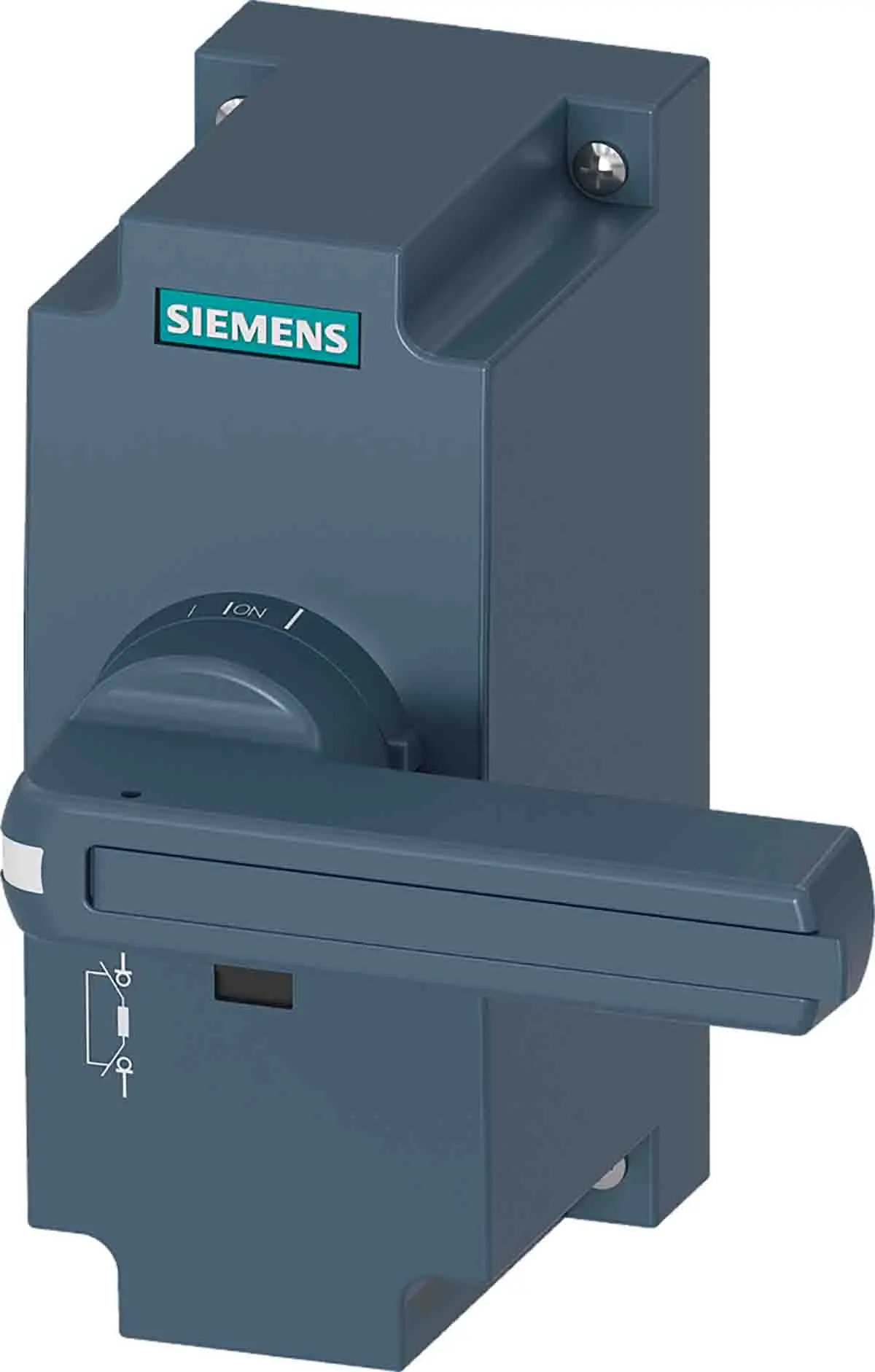 Produktfoto 1 von Siemens Grau SENTRON Drehgriff für Für 3KF Größe 3 145 mm 3-fach abschließbar, IP30