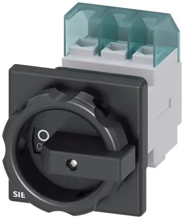Produktfoto 1 von Siemens 3LD Trennschalter / 3-polig 25 A 25A Umschlossen, 2 Sicherungsgröße